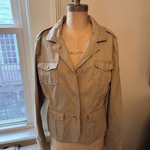 Gap Safari Coat Khaki Size 12